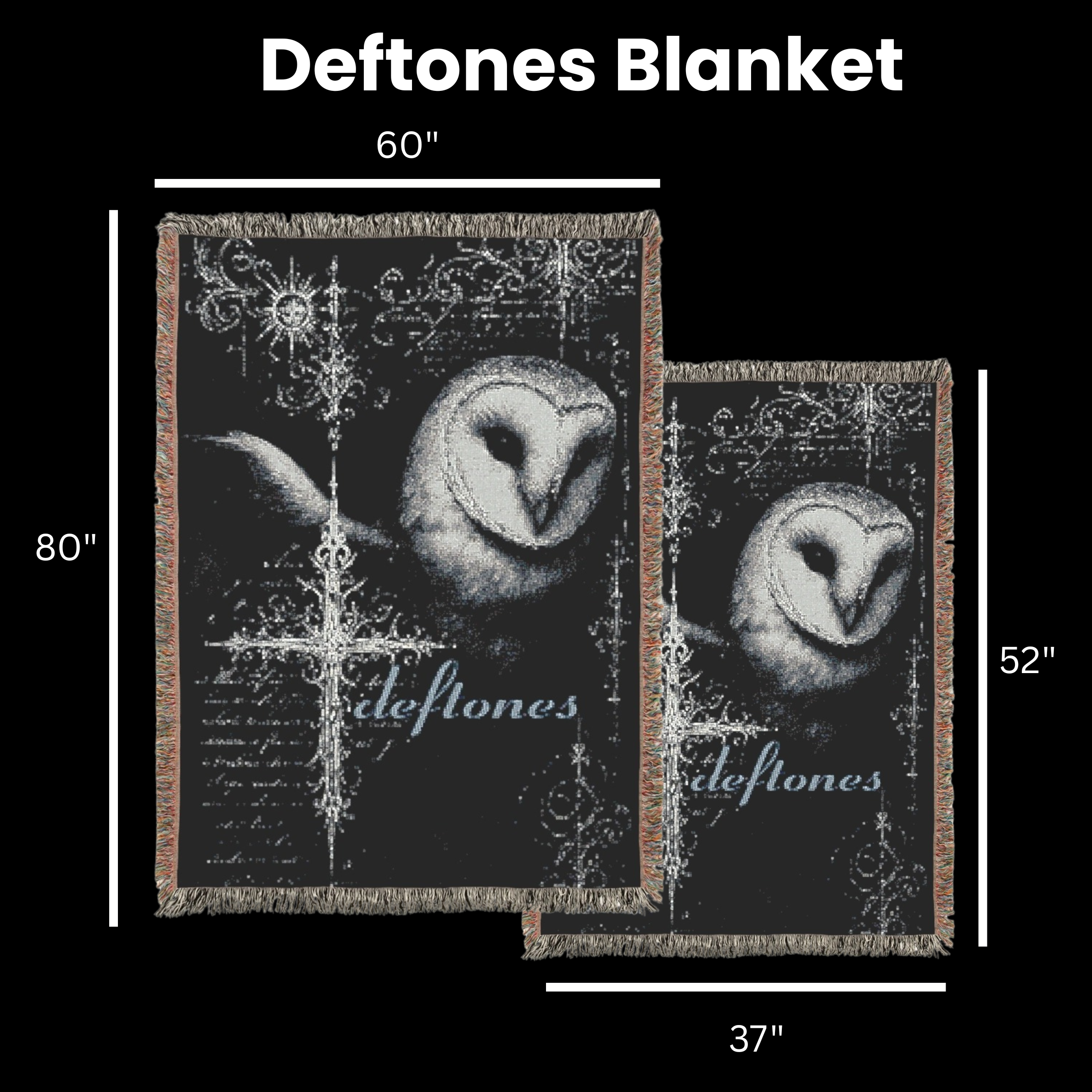 Deftones Blanket 🖤